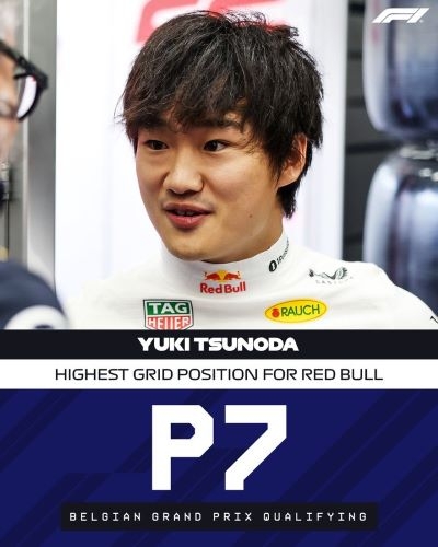 角田選手予選7位